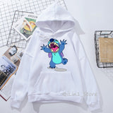 Funny Kawaii Lilo and Stitch printed women’s sweatshirt unisex hat hoodies winter sweat femme clothes harajuku hoody oversize